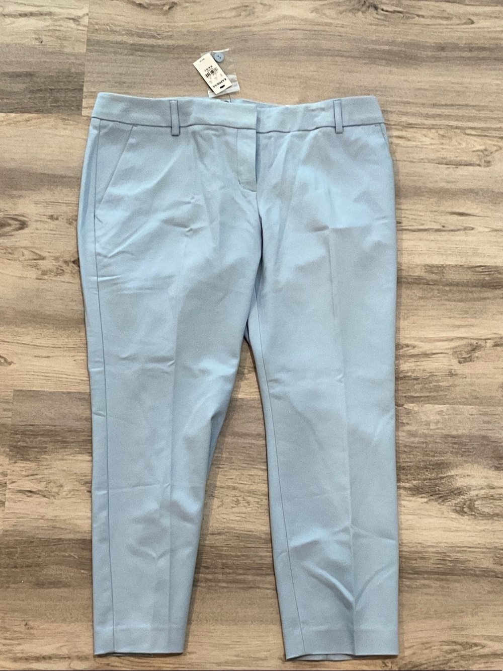 Express Pastel Blue Ankle Dress Pants